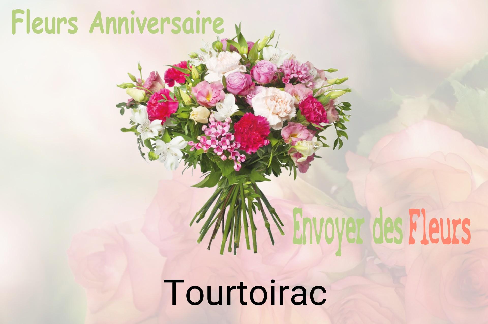 Bouquet de fleurs d’anniversaire livré à Tourtoirac