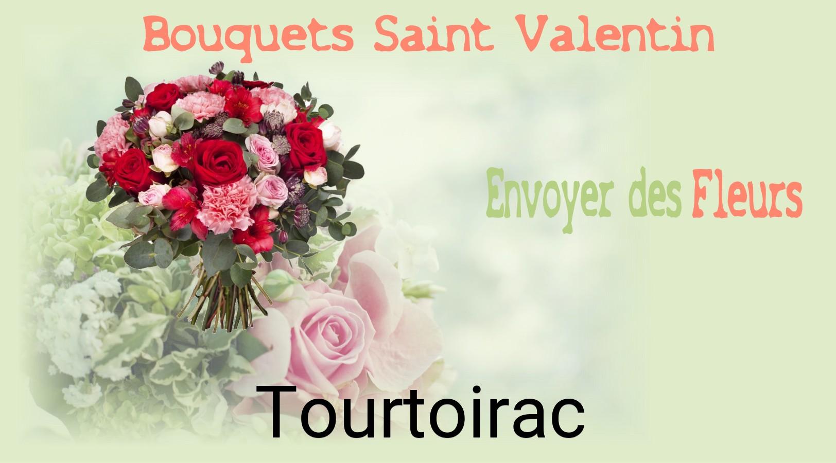 Roses de Saint-Valentin livrées à Tourtoirac